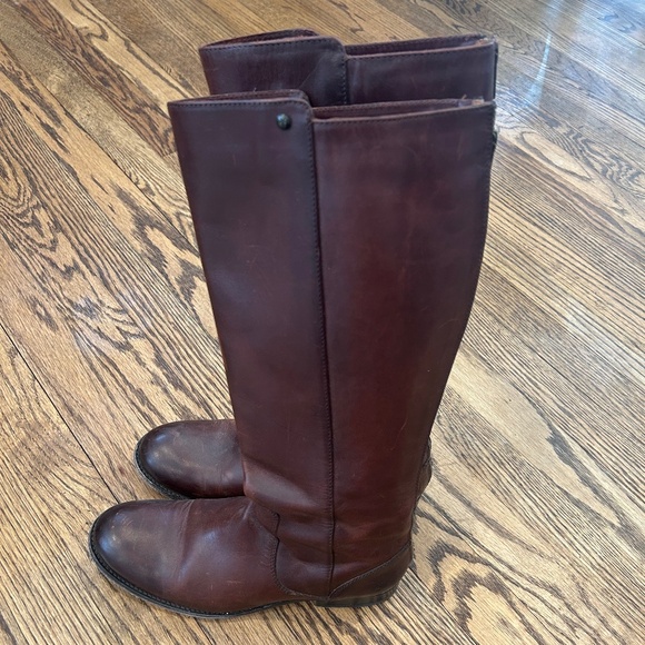 Frye Brown Riding Boot - Picture 1 of 8